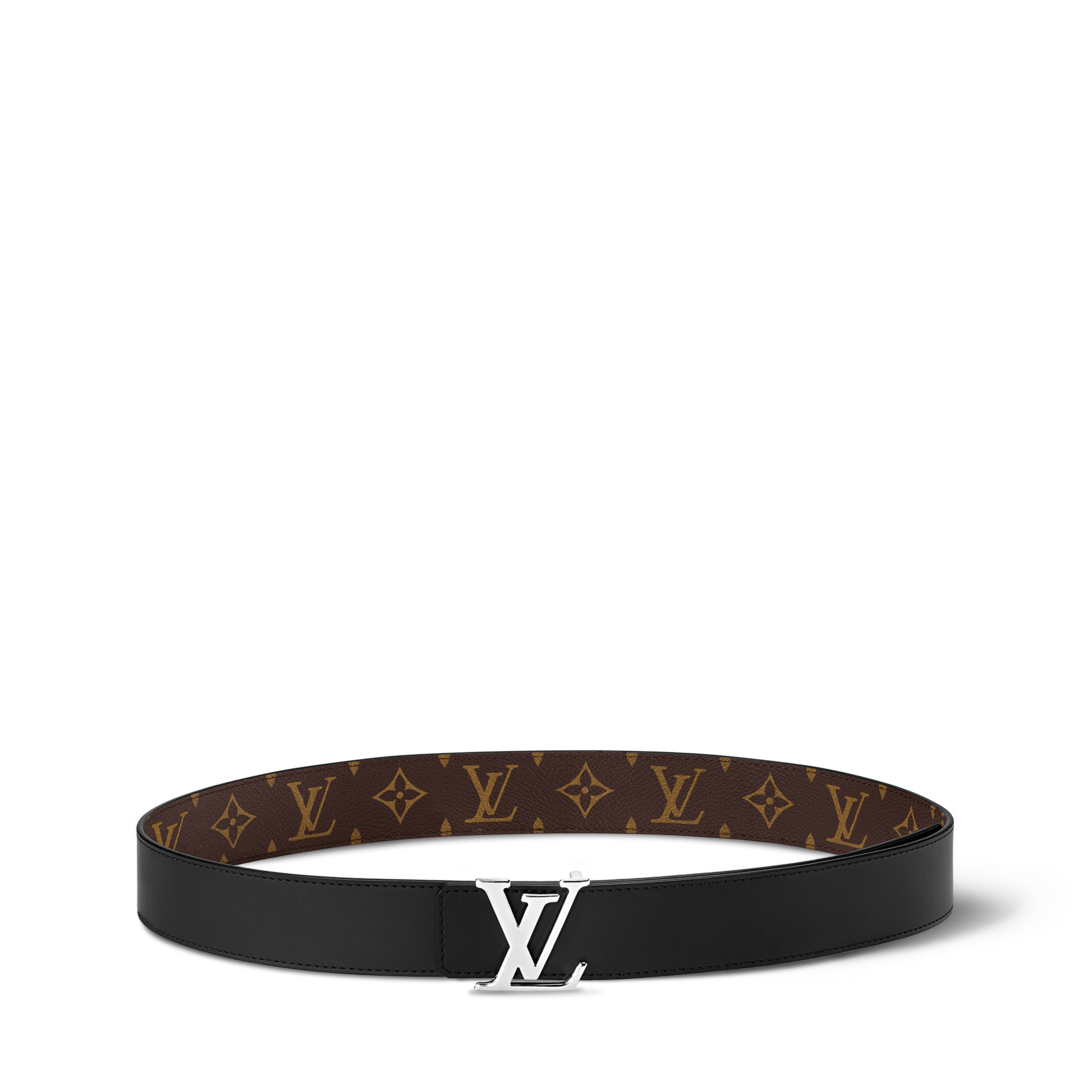 LV Initiales 35mm Reversible Belt Monogram - Men - Accessories